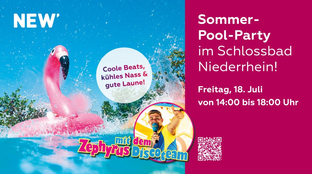 Sommer Pool-Party