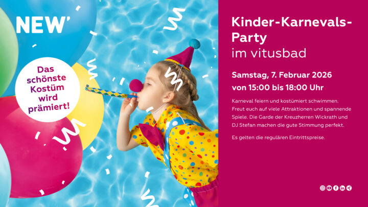 Kinder-Karnevalsparty 2026
