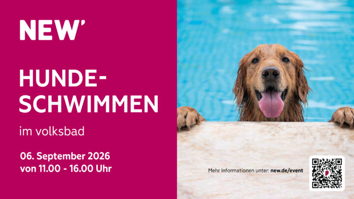 Hundeschwimmen im Volksbad 2026