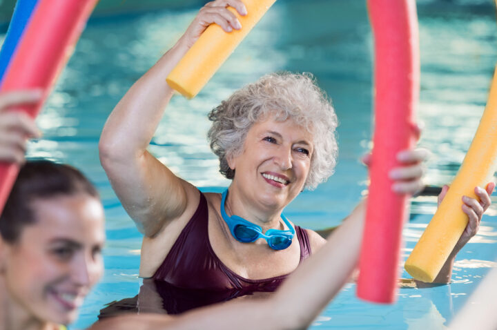 Aquafitness Kurse speziell für Senioren